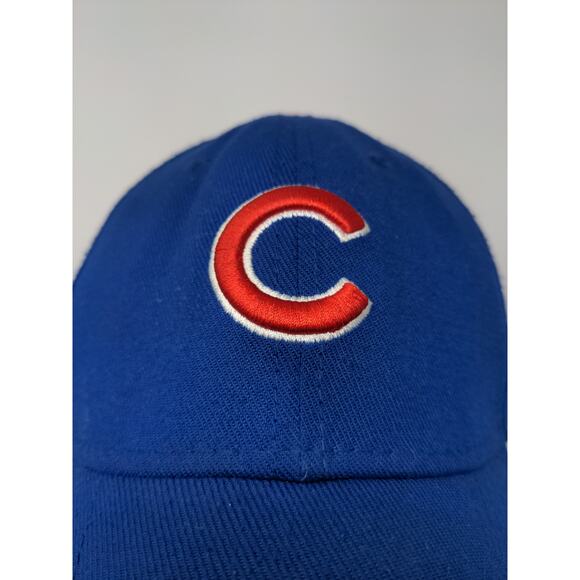 New Era 39Thirty Chicago Cubs MLB Post Season 2016 Fitted Hat Size L/XL Blue - Picture 4 of 15